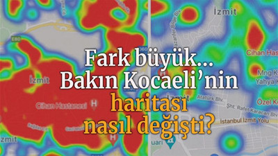 Fark büyük... Bakın Kocaeli’nin haritası nasıl değişti?